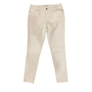 Altar’d State White Slim Fit Jeans Size 31 Women’s Denim Summer Casual EEUC